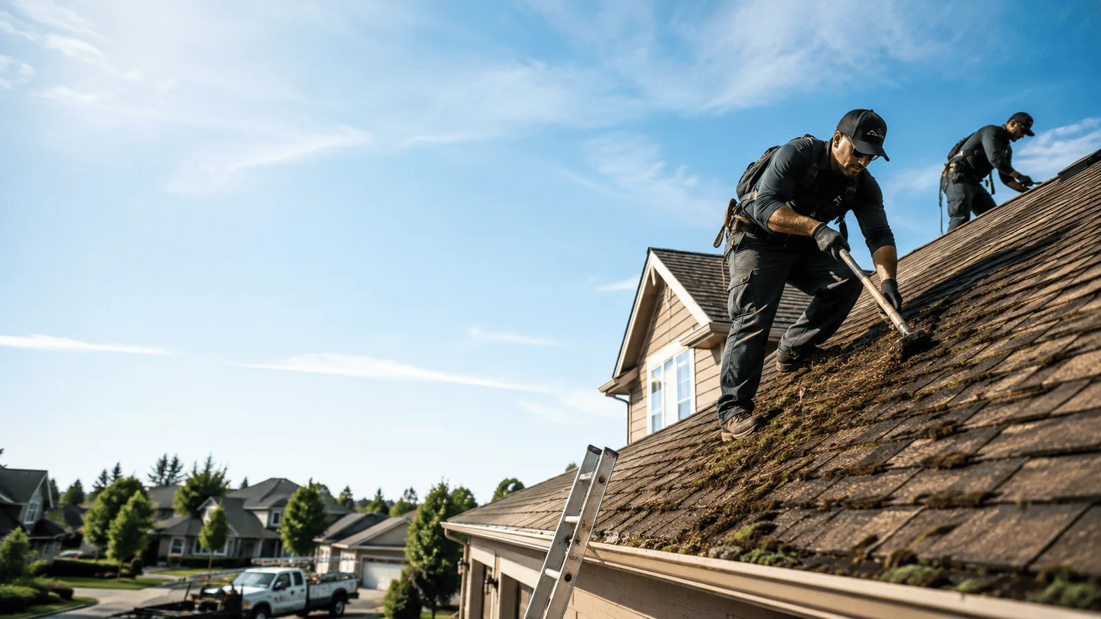 Roof Moss Removal in West Chesterfield, MA near me